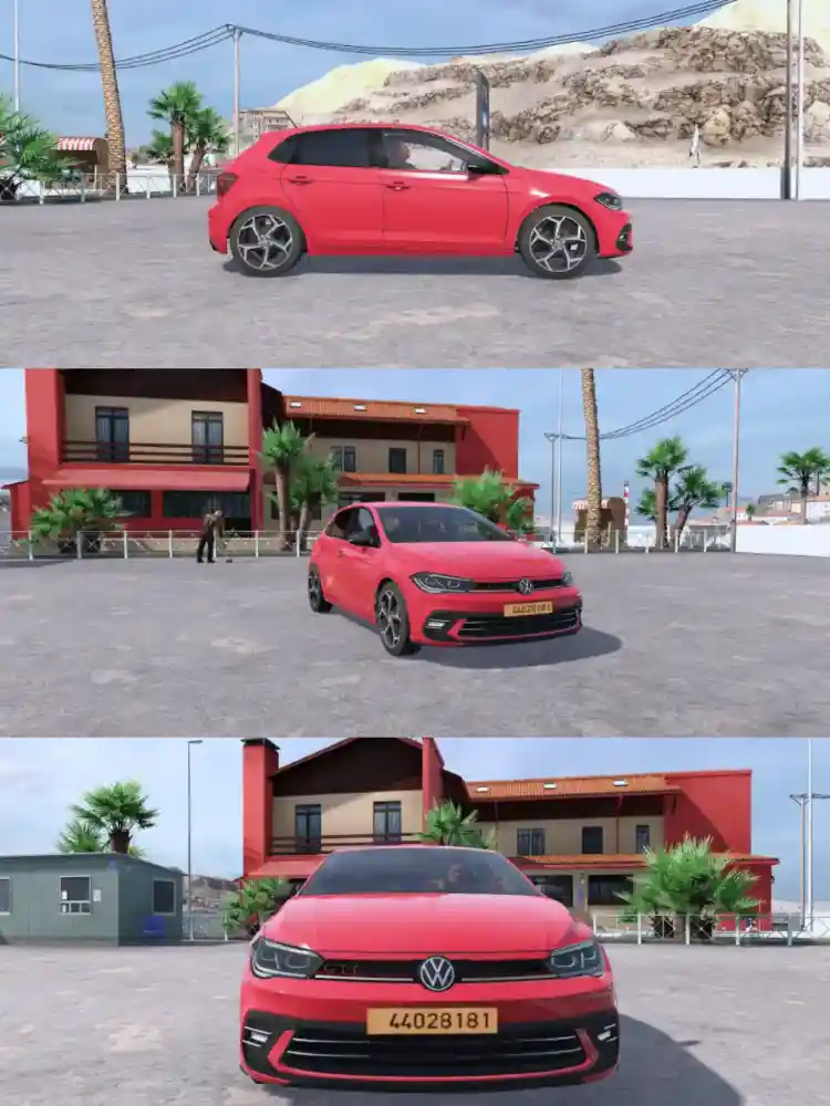 Volkswagen Polo GTI 2023 – ETS2 High-Performance Car Mod v1.4/1.57x