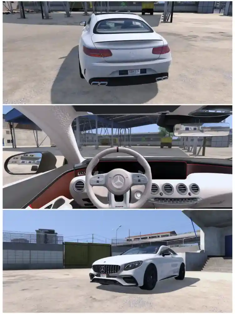 Mercedes-Benz AMG S63 2021 – ETS2 Car Mod