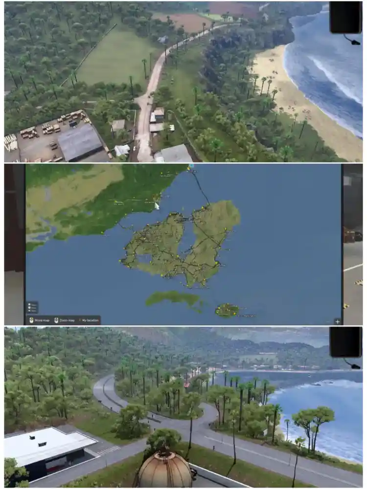 Grand Utopia Map v1.18.5 for Euro Truck Simulator 2
