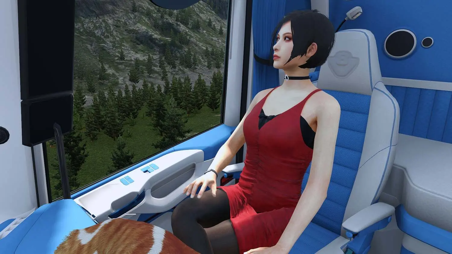 Ada Wong Co-Driver v1.2– ETS2 Mod