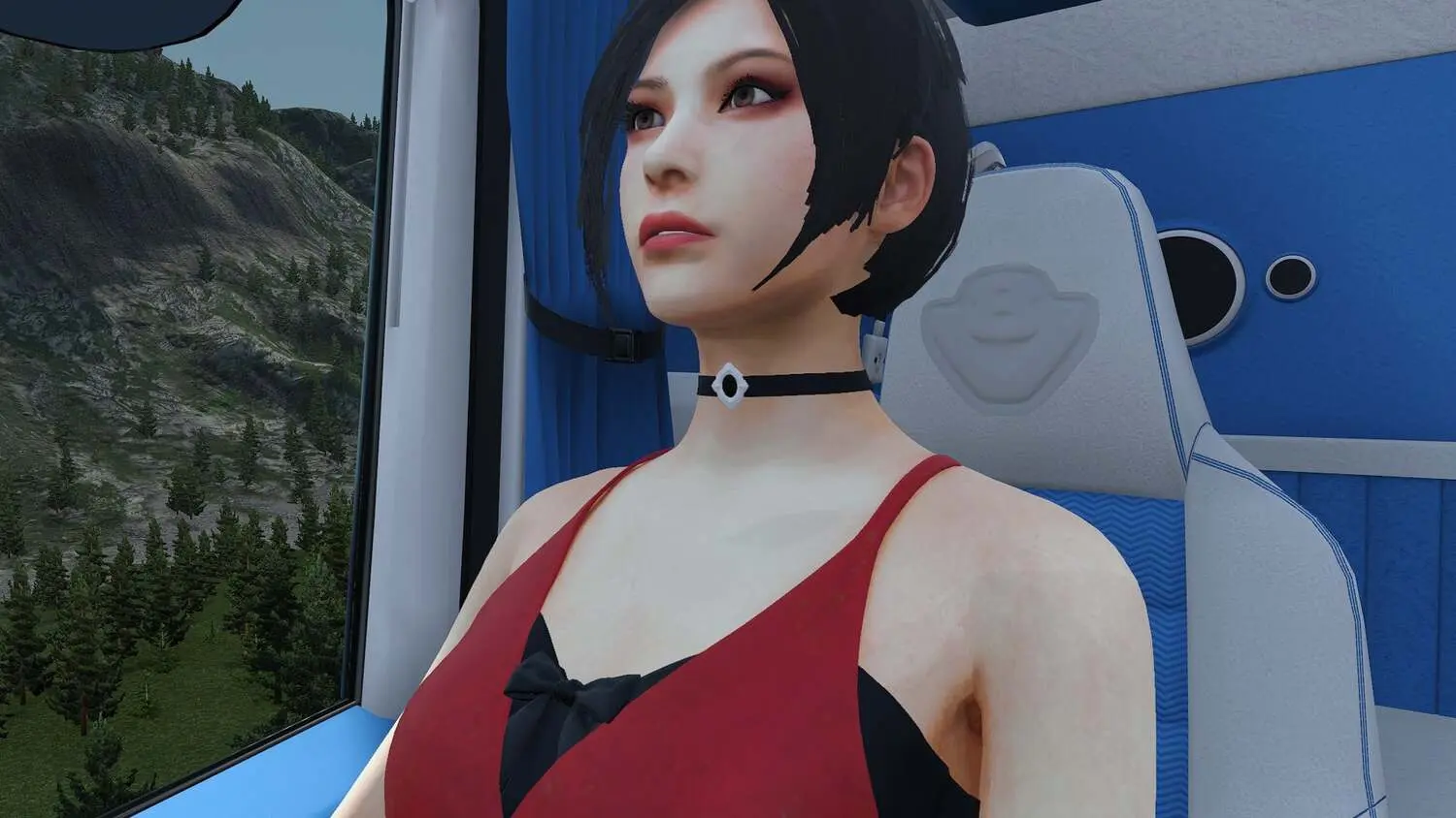 Ada Wong Co-Driver v1.2– ETS2 Mod