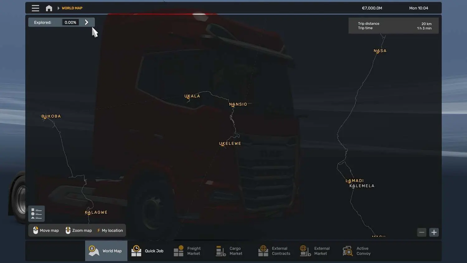Zone of Silence Map v2.0 for Euro Truck Simulator 2 (v1.48+)