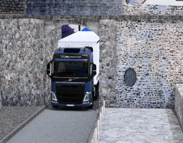 New Narrow Roads Map Mod – ETS2 1.44 to 1.55