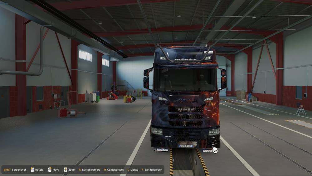 Rambo ETS2 Skin