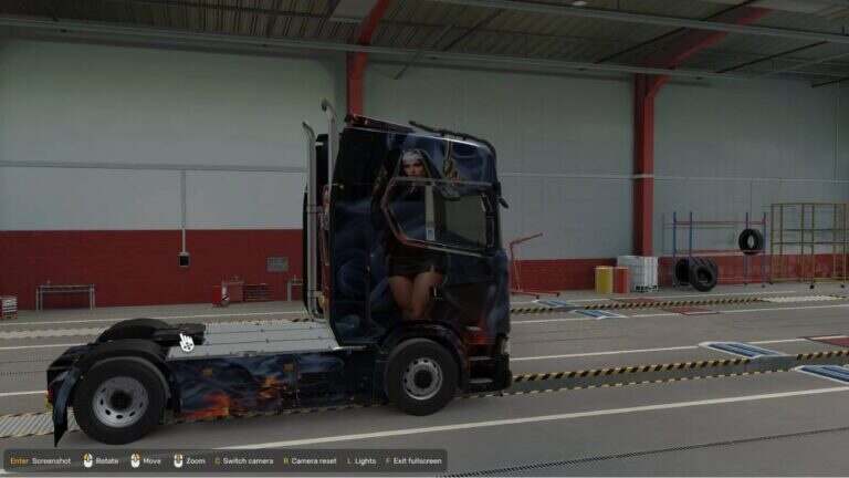 The NUN Scania Skin