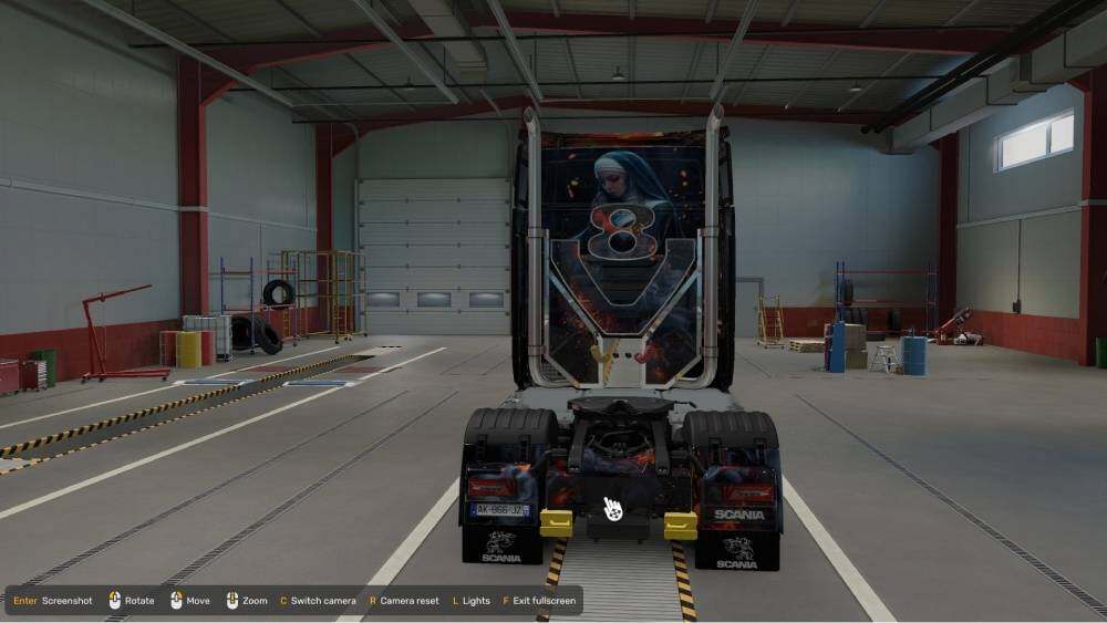 Rambo ETS2 Skin