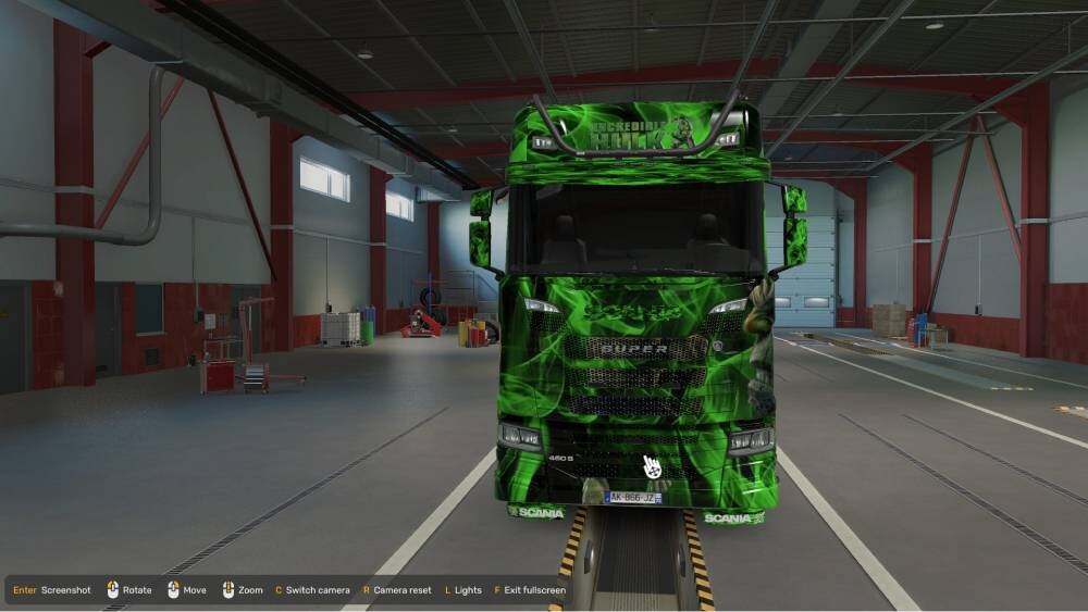 Rambo ETS2 Skin