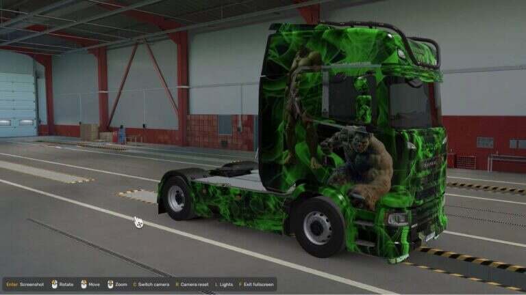 The Hulk ETS2 Skin
