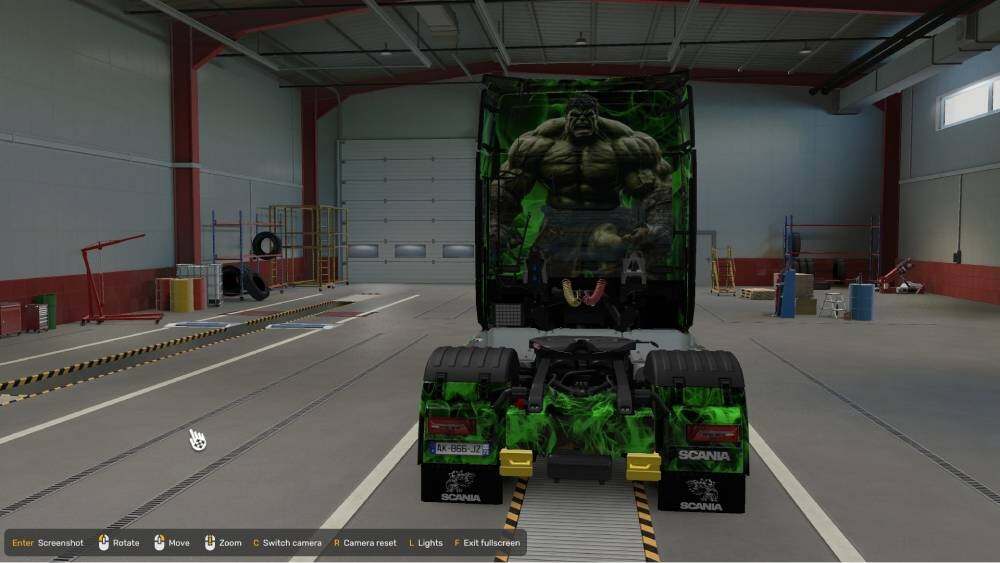 Rambo ETS2 Skin