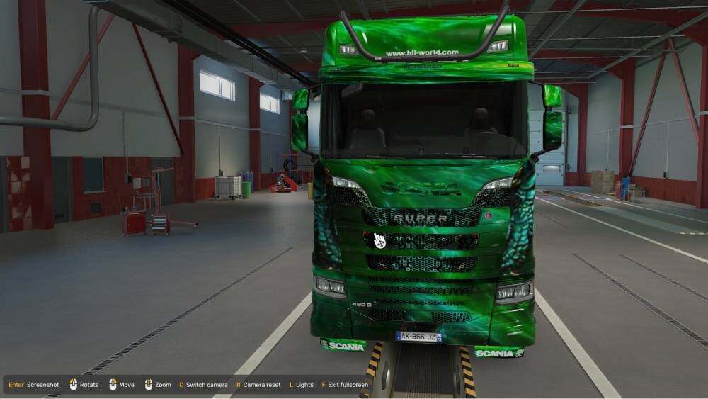 Rambo ETS2 Skin
