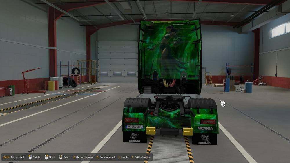 Rambo ETS2 Skin
