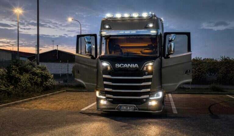 Scania S 2016 Openable Windows