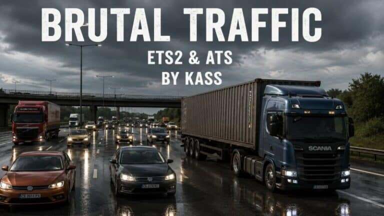 Brutal Traffic v7.8 – ETS2 1.59