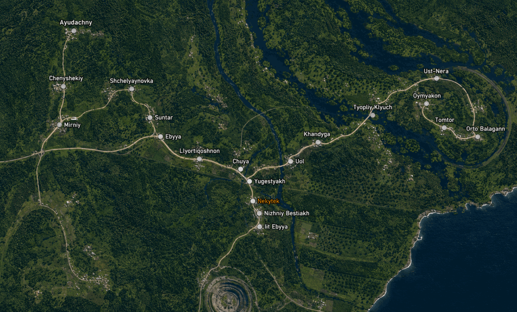 Far East Russia Map Expansion v2.0 for ETS2 1.60X