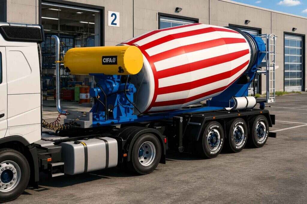 Animated Cement Mixer Trailer v1.60
