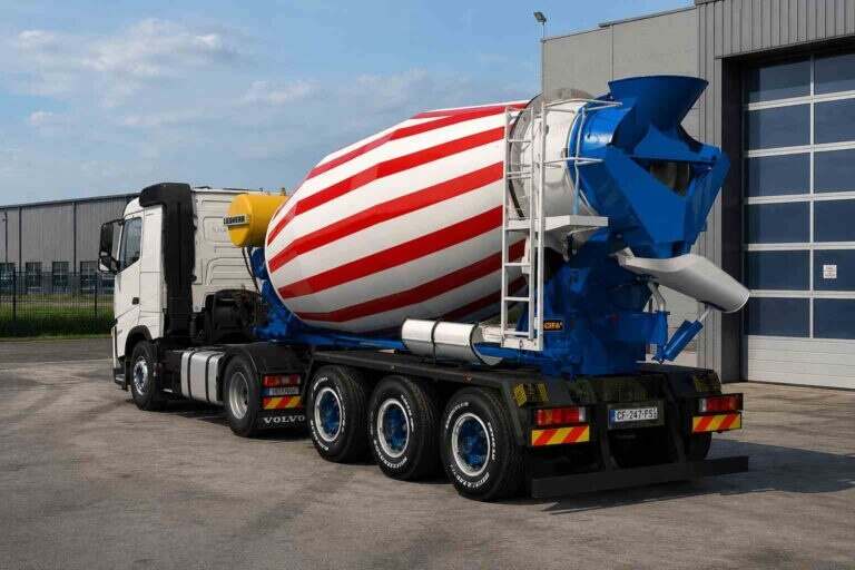 Animated Cement Mixer Trailer v1.60