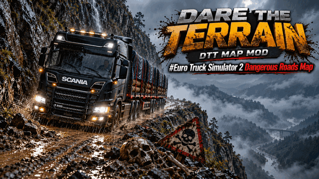Dare the Terrain ETS2 MAP